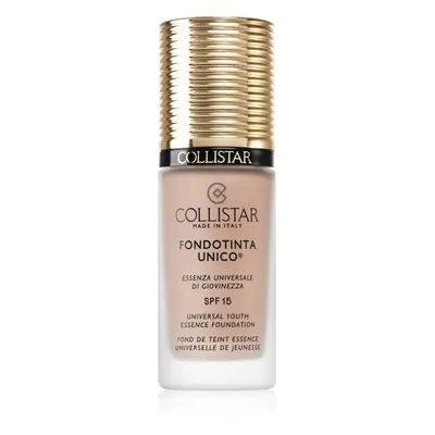 Collistar Unico Foundation fiatalító make-up SPF 15 árnyalat 1R Rose Ivory 30 ml