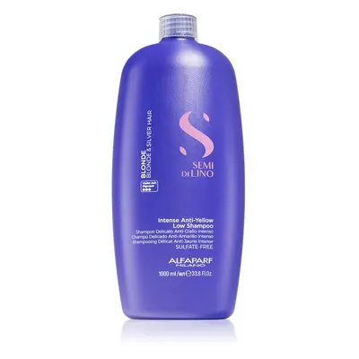 Alfaparf Milano Semi di Lino Blonde tonizáló sampon a szőke és melírozott hajra 1000 ml