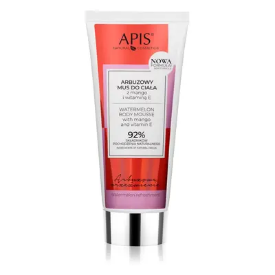 Apis Natural Cosmetics Watermelon Refreshment nyugtató hab testre 200 ml