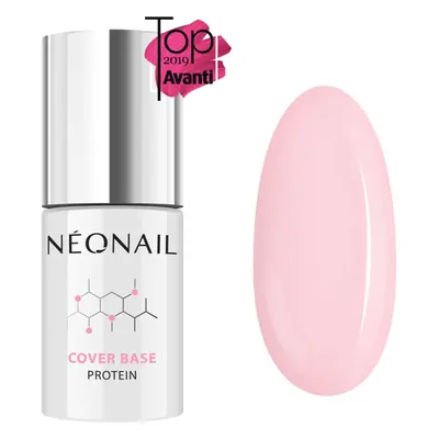 NEONAIL Cover Base Protein bázis lakk zselés műkörömhöz árnyalat Nude Rose 7,2 ml