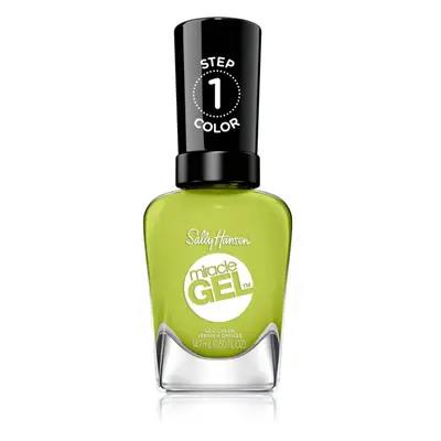 Sally Hansen Miracle Gel™ géles körömlakk UV/LED lámpa használata nélkül árnyalat 764 Cactus Mak