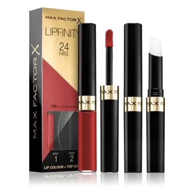 Max Factor Lipfinity Lip Colour hosszan tartó rúzs balzsammal árnyalat 125 So Glamorous 4,2 g