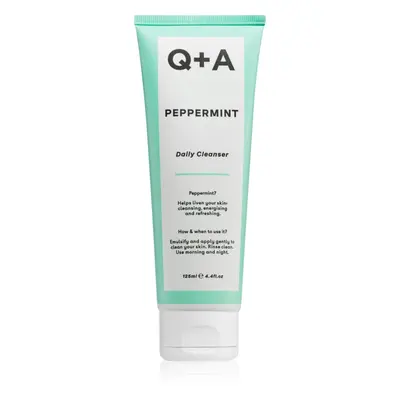 Q+A Peppermint hidratáló tisztító gél borsmentával 125 ml