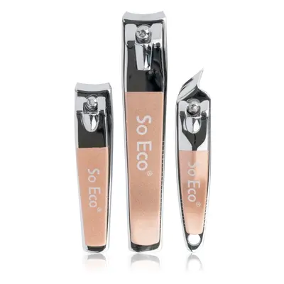 So Eco Nail & Cuticle Clipper Set köröm- és körömágycsipeszek szettben