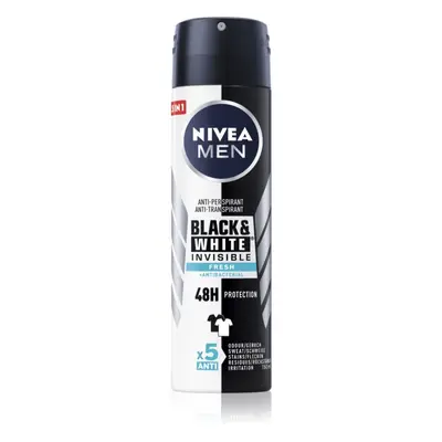 Nivea Men Invisible Black & White izzadásgátló spray Fresh 150 ml