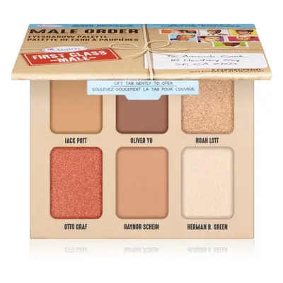 theBalm Male Order® First Class Male szemhéjfesték paletta 13,2 g