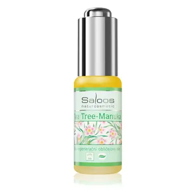 Saloos Bio Skin Oils Tea Tree & Manuka nyugtató és regeneráló olaj az aknés bőrre 20 ml