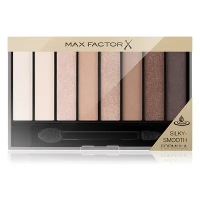 Max Factor Masterpiece Nude Palette szemhéjfesték paletta árnyalat 001 Cappuccino Nudes 6,5 g