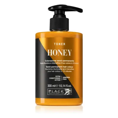 Black Professional Line Toner festék a természetes árnyalatokért Honey 300 ml