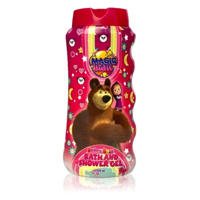 Masha & The Bear Magic Bath Bath & Shower Gel tusoló- és fürdőgél gyermekeknek 500 ml