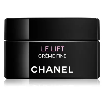 Chanel Le Lift Crème Fine feszesítő krém feltöltő hatással kombinált és zsíros bőrre 50 ml