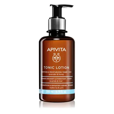 Apivita Moisturizing Face Tonic nyugtató tonik arcra hidratáló hatással 200 ml