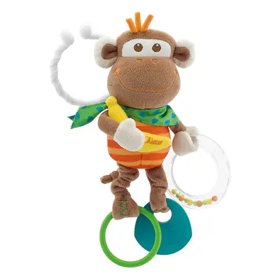 Chicco Baby Senses Monkey rágóka csörgővel 1 db