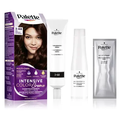 Schwarzkopf Palette Intensive Color Creme tartós hajfesték árnyalat 3-68 R2 Dark Mahogany 1 db