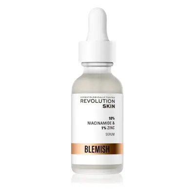 Revolution Skincare Niacinamide 10% + Zinc 1% szérum a kitágult pórusokra 30 ml