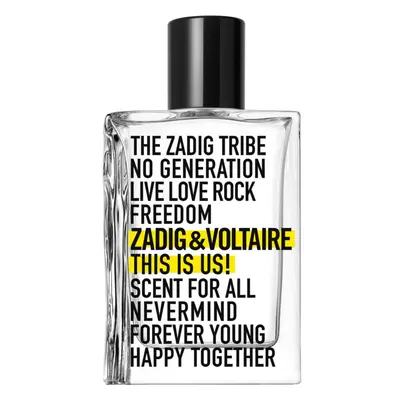 Zadig & Voltaire THIS IS US! Eau de Toilette unisex 50 ml