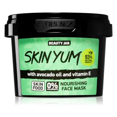 Beauty Jar Skin Yum hidratáló és tápláló arcpakolás 100 g