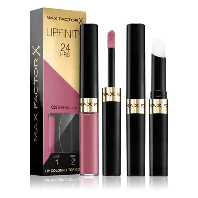 Max Factor Lipfinity Lip Colour hosszan tartó rúzs balzsammal árnyalat 022 Forever Lolita 4,2 g