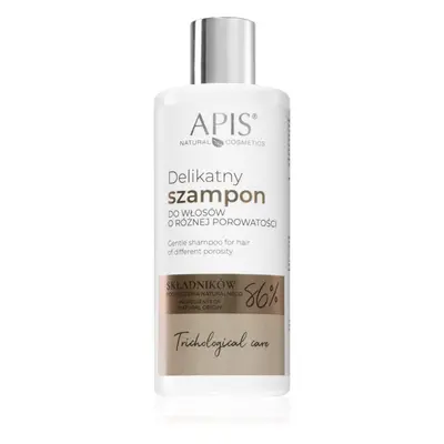 Apis Natural Cosmetics Trichological Care finom állagú sampon minden hajtípusra 300 ml