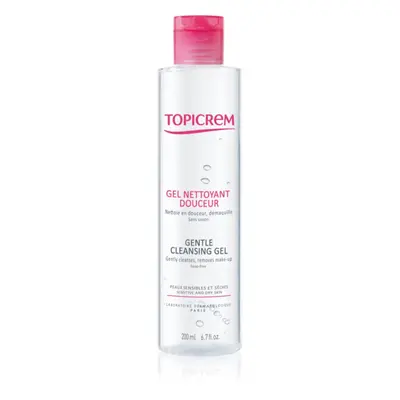 Topicrem UH BODY Gentle Cleansing Gel gyengéd tisztító gél arcra, testre és hajra 200 ml