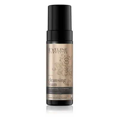 Eveline Cosmetics Organic Gold hidratáló és nyugtató tisztító hab az érzékeny bőrre 150 ml