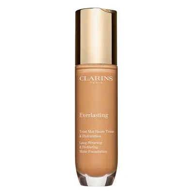 Clarins Everlasting Foundation tartós alapozó matt hatással árnyalat 108.5W - Cashew 30 ml