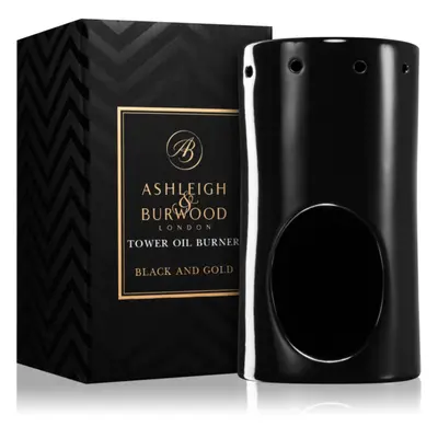 Ashleigh & Burwood London Black and Gold kerámia aromalámpa 1 db