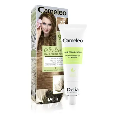 Delia Cosmetics Cameleo Color Essence hajfesték tubusban árnyalat 7.3 Hazelnut 75 g