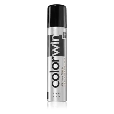 Colorwin Hair spray a lenövések azonnali elfedéséhez árnyalat Black 75 ml