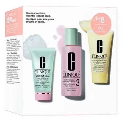 Clinique 3-Step Skin Care Kit Skin Type 3 ajándékszett