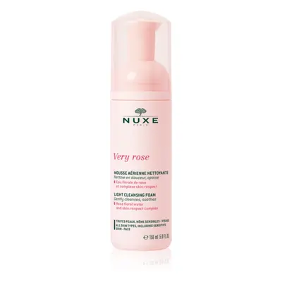 Nuxe Very Rose finoman tisztító hab minden bőrtípusra 150 ml