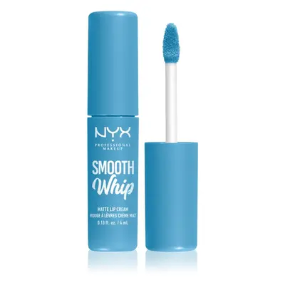 NYX Professional Makeup Smooth Whip Matte Lip Cream bársonyos rúzs kisimító hatással árnyalat 21