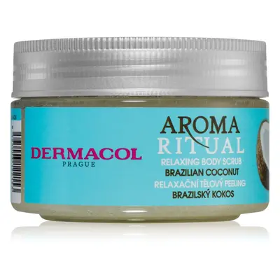 Dermacol Aroma Ritual Brazilian Coconut gyengéd testpeeling 200 g