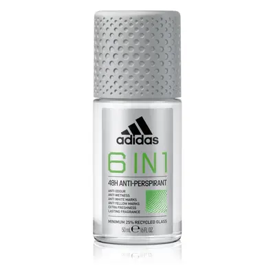 Adidas Cool & Dry 6 in 1 golyós dezodor roll-on uraknak 50 ml