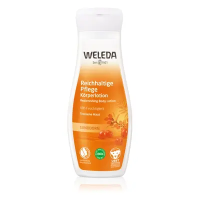 Weleda BIO Sea buckthorn syrup Rakytník energizáló testápoló 200 ml