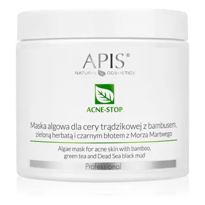 Apis Natural Cosmetics Acne-Stop Professional tisztító és lágyító maszk az aknéra hajlamos zsíro