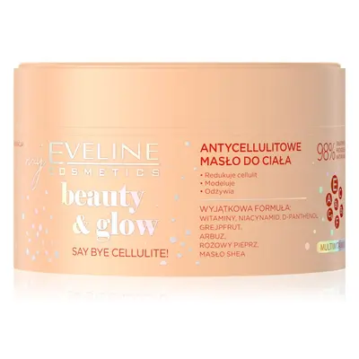 Eveline Cosmetics Beauty & Glow Say Bye Cellulite! bőrfeszesítő testvaj narancsbőrre 200 ml