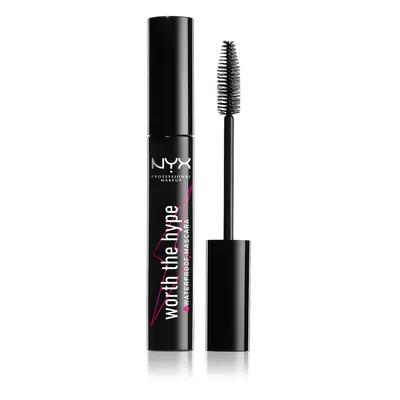 NYX Professional Makeup Worth The Hype vízálló szempillaspirál árnyalat 01 Black 7 ml