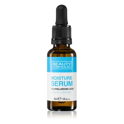 Beauty Formulas Moisture 1% Hyaluronic Acid Intenzíven hidratáló szérum 30 ml