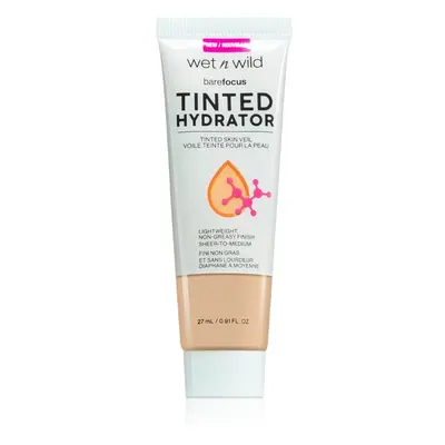 Wet n Wild Bare Focus Tinted Hydrator tonizáló fluid amely egységesíti a bőr tónusait árnyalat L