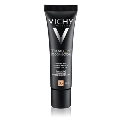 Vichy Dermablend 3D Correction korrekciós bőrsimító alapozó SPF 25 árnyalat 35 Sand 30 ml