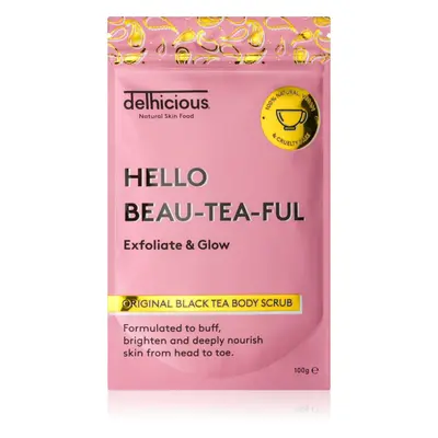 delhicious HELLO BEAU-TEA-FUL ORIGINAL BLACK TEA testradír 100 g