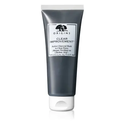 Origins Clear Improvement® Active Charcoal Mask To Clear Pores tisztító maszk aktív szénnel 75 m