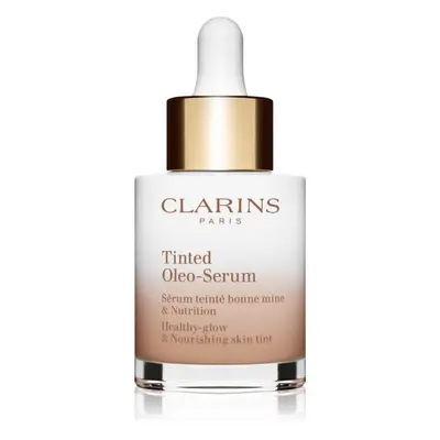 Clarins Tinted Oleo-Serum olajos szérum egységesíti a bőrszín tónusait árnyalat 02,5 30 ml