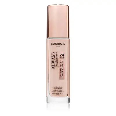 Bourjois Always Fabulous tartós alapozó SPF 20 árnyalat 300 Rose Sand 30 ml