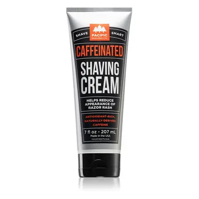 Pacific Shaving Caffeinated Shaving Cream borotválkozási krém 207 ml