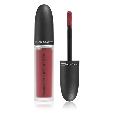 MAC Cosmetics Powder Kiss Liquid Lipcolour mattító folyékony rúzs árnyalat Fashion Emergency 5 m