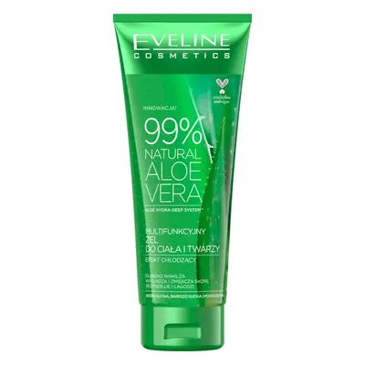 Eveline Cosmetics 99% Natural Aloe Vera hidratáló gél arcra és testre 250 ml