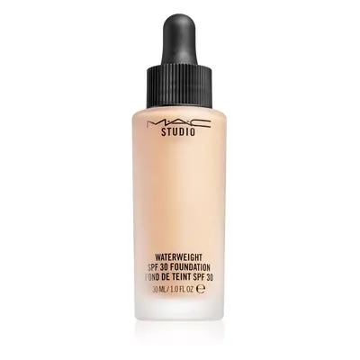 MAC Cosmetics Studio Waterweight SPF 30 Foundation könnyű hidratáló alapozó SPF 30 árnyalat NC 2