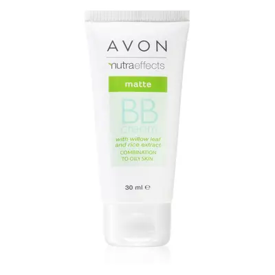 Avon Nutra Effects Matte mattító BB krém 5 in 1 árnyalat Light 30 ml